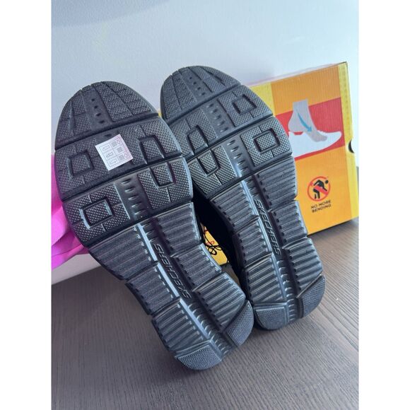 Mens Sneakers SKECHERS Equalizer 4.0 Hands Free Swift Fit 12 New Step In Black - Picture 2 of 5